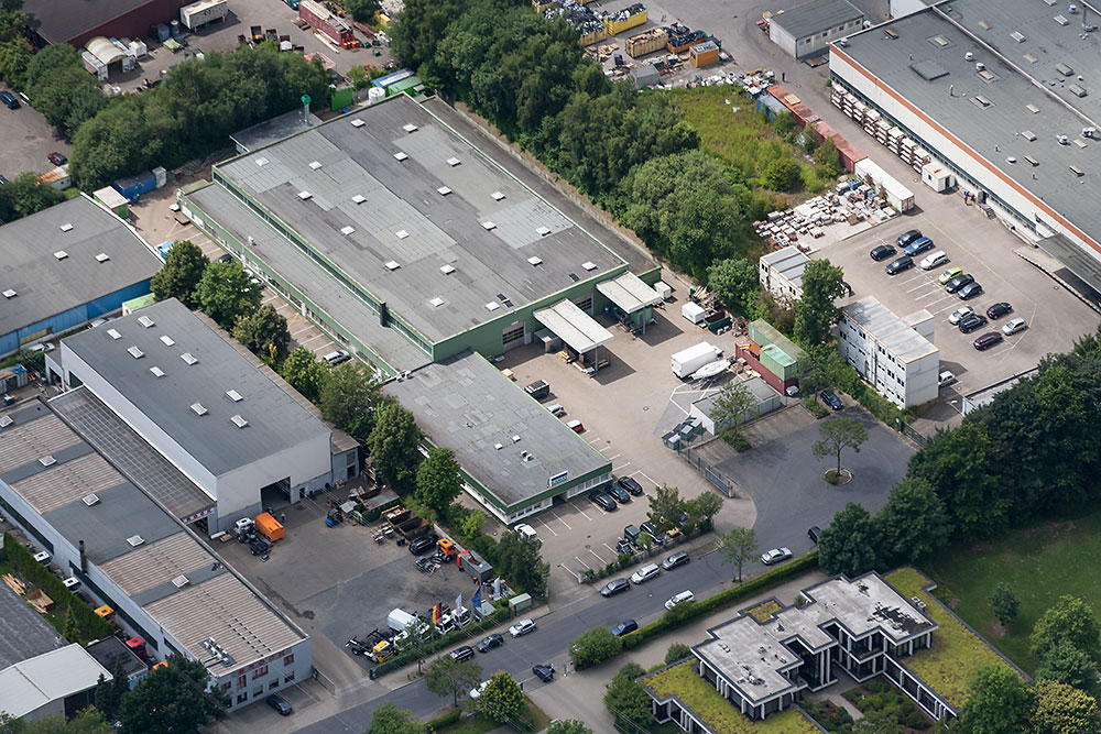 KAMAT Company plant I in Witten from above