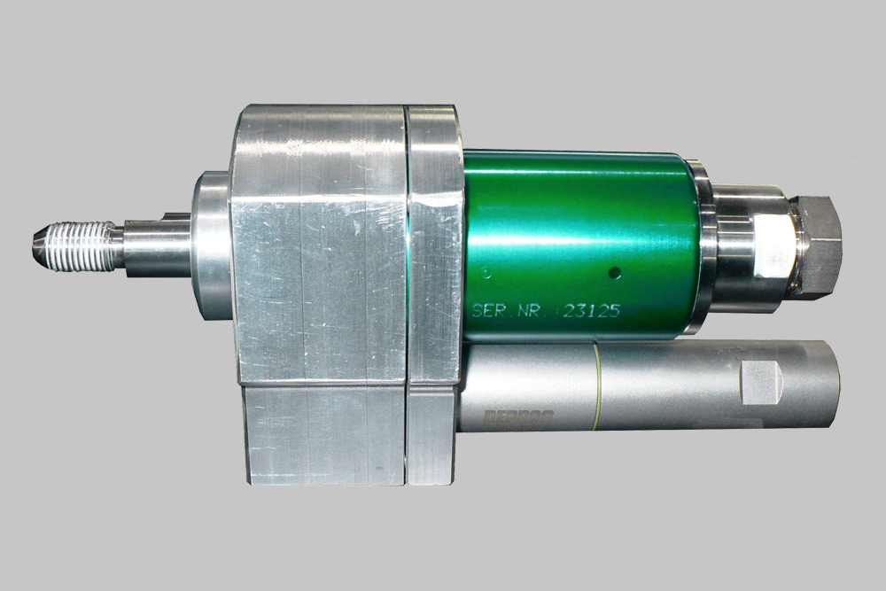 this picture shows the KAMAT rotating nozzle PRD3500 Air